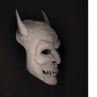 Oni Demon Mask - Thumbnail 4