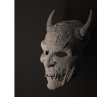 Oni Demon Mask - Thumbnail 5
