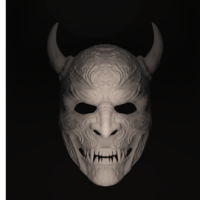 Oni Demon Mask - Thumbnail 8