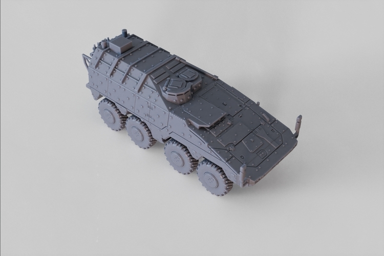 BOXER IFV AMBULANCE MILITARY 8X8 VEHICLE 3D Print 560272