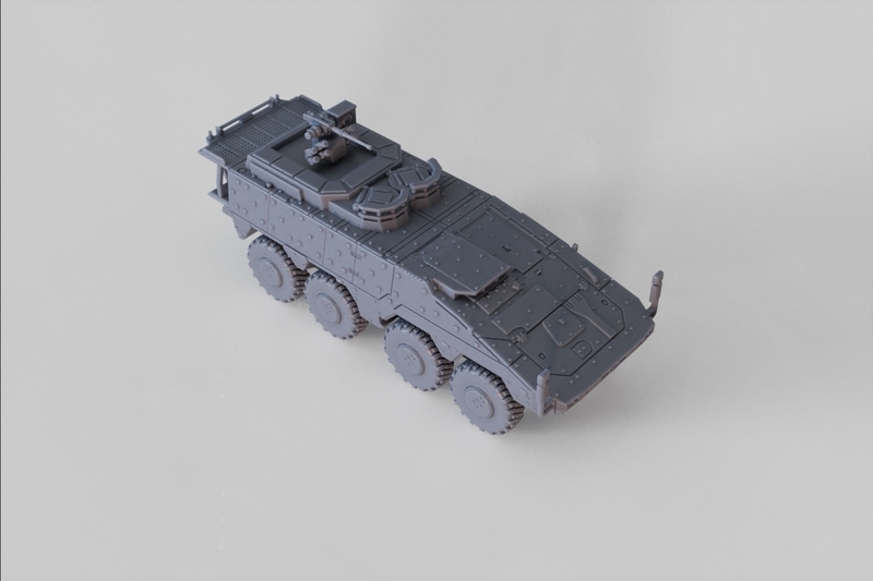 BOXER IFV COMMANDO MILITARY 8X8 VEHICLE - Pinshape