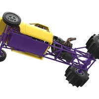 Dirt Dragster Version 2 Scale 1:25 - Thumbnail 2