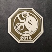 2016 Year of the Monkey Medallion - Thumbnail 5