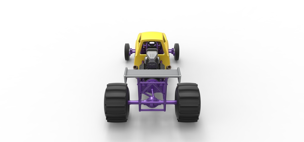 Dirt Dragster Version 2 Scale 1:25 3D Print 560320