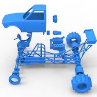 Dirt Dragster Version 2 Scale 1:25 - Thumbnail 22