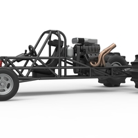 Dirt Dragster Base Scale 1:25 - Thumbnail 2