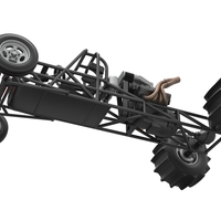 Dirt Dragster Base Scale 1:25 - Thumbnail 3