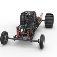 Dirt Dragster Base Scale 1:25 - Thumbnail 5