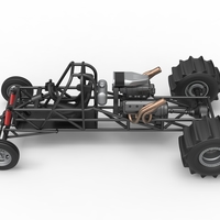 Dirt Dragster Base Scale 1:25 - Thumbnail 10