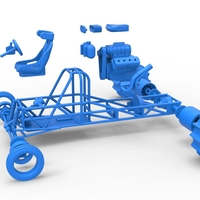 Dirt Dragster Base Scale 1:25 - Thumbnail 18