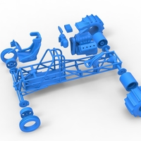 Dirt Dragster Base Scale 1:25 - Thumbnail 19