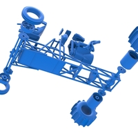 Dirt Dragster Base Scale 1:25 - Thumbnail 20