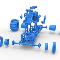 Dirt Dragster Base Scale 1:25 - Thumbnail 21