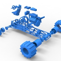 Dirt Dragster Base Scale 1:25 - Thumbnail 24