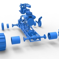 Dirt Dragster Base Scale 1:25 - Thumbnail 25