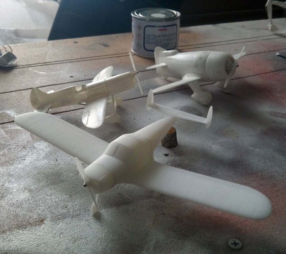 ERCOUPE AIRCRAFT SCALE MODEL 3D Print 560421