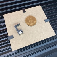 Creality Falcon2 Pro Laser Cutter Magnet Bed Clamp - Thumbnail 1