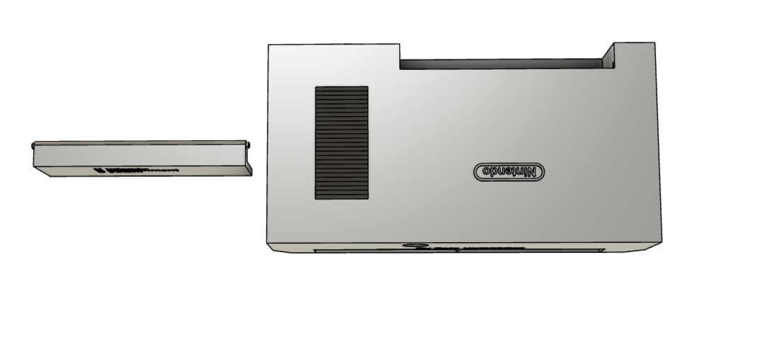 3D Printed Nintendo Switch docking case (NES 40TH