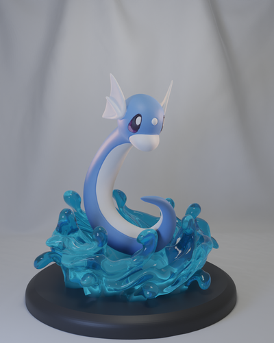 Dratini pokemon 3D Print 560549