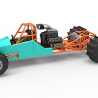 Dirt Dragster Version 3 Scale 1:25 - Thumbnail 1
