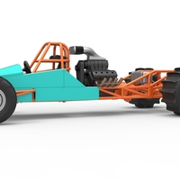 Dirt Dragster Version 3 Scale 1:25 - Thumbnail 2