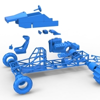 Dirt Dragster Version 3 Scale 1:25 - Thumbnail 18