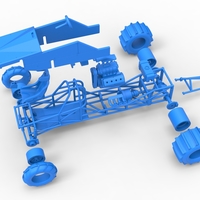 Dirt Dragster Version 3 Scale 1:25 - Thumbnail 19