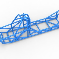 Frame of Dirt Dragster 4wd Scale 1:25 - Thumbnail 3
