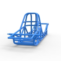 Frame of Dirt Dragster 4wd Scale 1:25 - Thumbnail 4