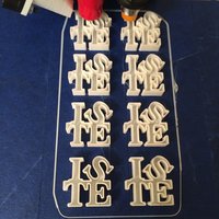 ISTE WORD Sculpture - Thumbnail 3