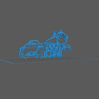 Harley Davidson - Black Horse - Thumbnail 2