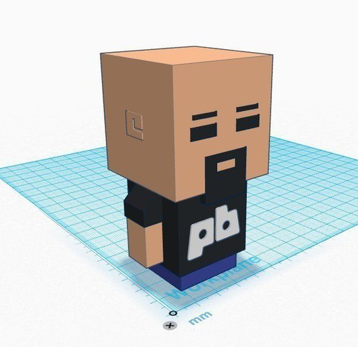 Blockhead Brook 3D Print 56096