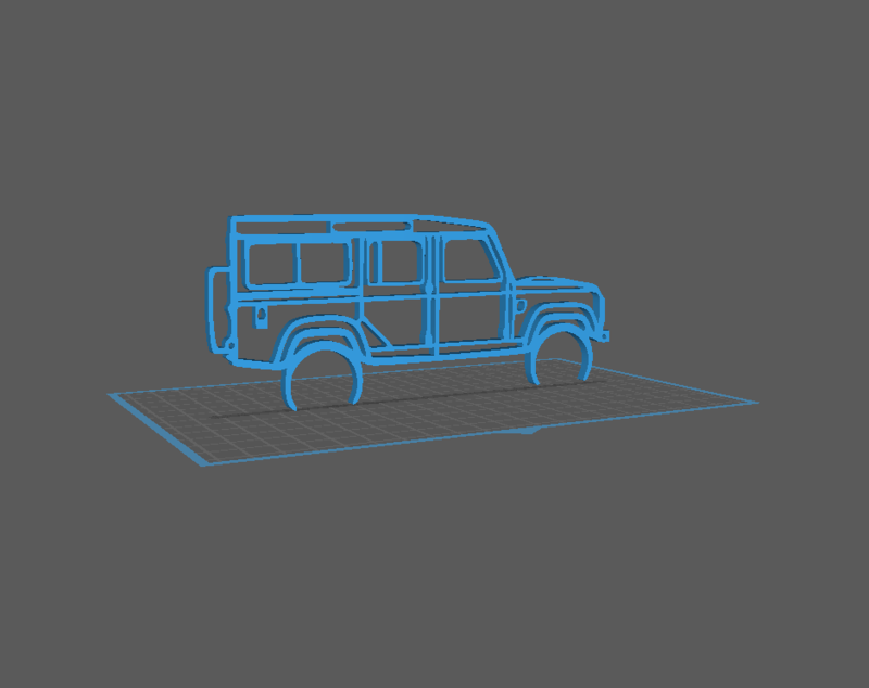 Land Rover - Defender 110 - Pinshape