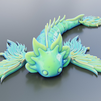 Flexi Butterfly Axolotl - Thumbnail 5