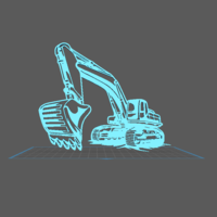 Excavatrice - Thumbnail 1