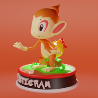 POKEMON - CHIMCHAR / OUISTICRAM - Thumbnail 3