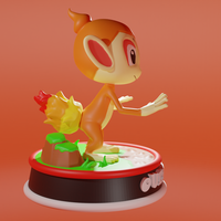POKEMON - CHIMCHAR / OUISTICRAM - Thumbnail 4