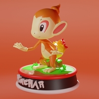 POKEMON - CHIMCHAR / OUISTICRAM - Thumbnail 5