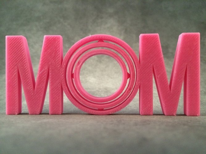 MOM Gimbal - Print In Place 3D Print 56146