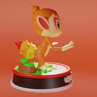 POKEMON - CHIMCHAR / OUISTICRAM - Thumbnail 6