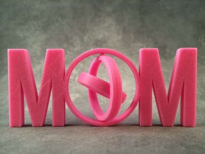 MOM Gimbal - Print In Place 3D Print 56147