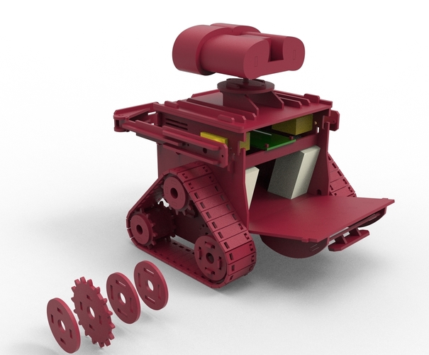 wall E Robot 3D Print 561519