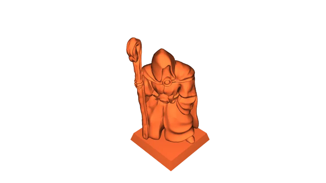 Hooded Stranger 3D Print 561534