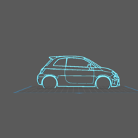 Fiat - 595 Abarth Pista - Thumbnail 1