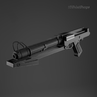 DC-15S blaster Star Wars - 3D Model For 3D Printing - Thumbnail 2