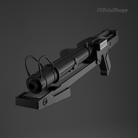DC-15S blaster Star Wars - 3D Model For 3D Printing - Thumbnail 3