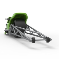 Top fuel dragster motorcycle Scale 1:25 - Thumbnail 13