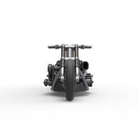 Top fuel dragster motorcycle Base 1:25 - Thumbnail 7