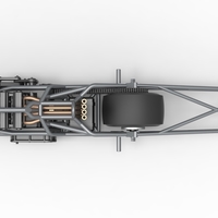 Top fuel dragster motorcycle Base 1:25 - Thumbnail 10