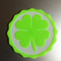 4 Leaf Clover Coin (Shamrock) - Thumbnail 2